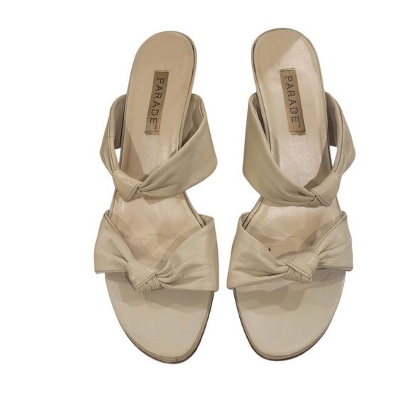 Parade Shoes - FREE WITH ANY PURCHASE - Parade Cream Women's Bow Sandals